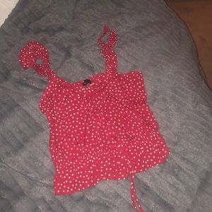 NWT POLKA DOT TOP ✨